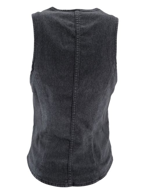 gilet donna denim grigio Atelier Cigala's | RCFW24054-TS06999
